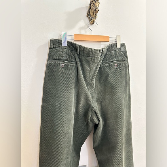 Green velvet pants Pierre Cardin vintage - Picture 6 of 16